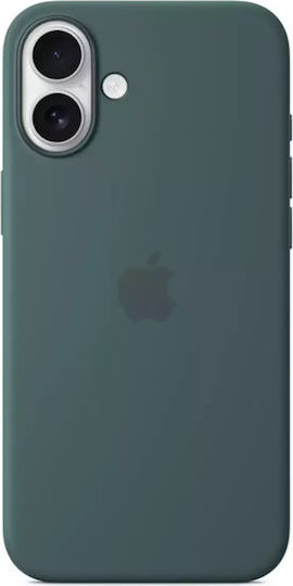Apple Silicone Case with MagSafe Back Cover Σιλικόνης Lake Green (iPhone 16 Plus) - Image 1
