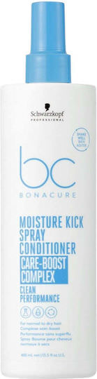 Schwarzkopf Professional Bc Bonacure Moisture Kick Spray Conditioner Care Boost Complex 400ml - Image 1