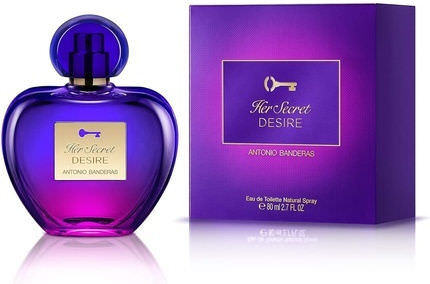 Antonio Banderas Her Secret Desire Eau de Toilette 80ml - Image 1