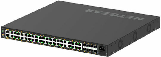 NetGear M4250-40G8F-PoE+ Managed L2 PoE+ Switch με 40 Θύρες Gigabit (1Gbps) Ethernet και 8 SFP Θύρες - Image 1