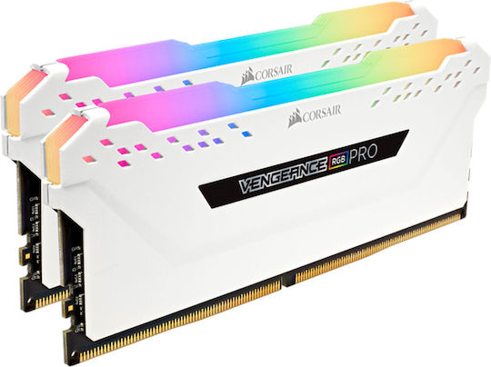 Corsair Vengeance RGB Pro DDR4 16GB RAM με 2x8GB Modules και Ταχύτητα 3200 για Desktop - Image 1