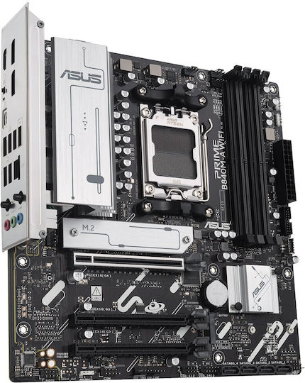 Asus PRIME B840M-A WIFI Motherboard Micro ATX με AMD AM5 Socket 90MB1J20-M0EAY0 - Image 1