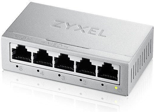 Zyxel GS-105BV5 v5 Unmanaged L2 PoE Switch με 5 Θύρες Gigabit (1Gbps) Ethernet - Image 1