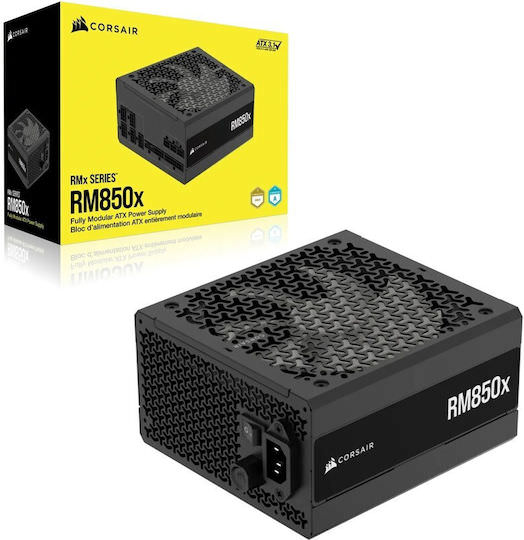 Corsair RM850x v2 rev. 2.0 850W Μαύρο Τροφοδοτικό Υπολογιστή Full Modular Cybenetics Gold - Image 1