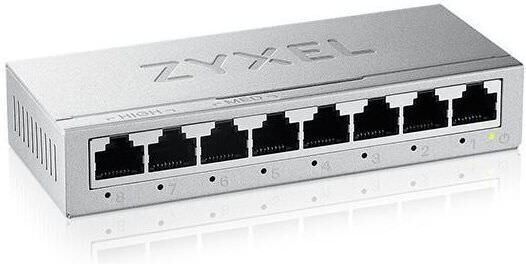 Zyxel GS-108B v5 Unmanaged L2 Switch με 8 Θύρες Gigabit (1Gbps) Ethernet - Image 1