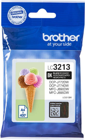 Brother LC-3213 Γνήσιο Μελάνι Εκτυπωτή InkJet Μαύρο (LC-3213BK) - Image 1
