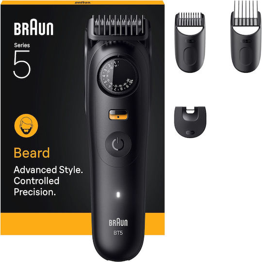 Braun Επαναφορτιζόμενη Κουρευτική Μηχανή Μαύρη BT5520 - Image 1