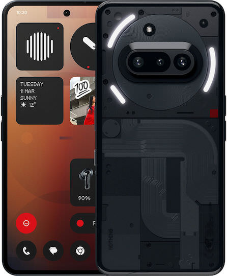 Nothing Phone (3a) 5G Dual SIM (12/256GB) Μαύρο - Image 1