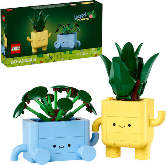 LEGO Botanical Collection Happy Plants για 9+ Ετών 217τμχ - Image 1