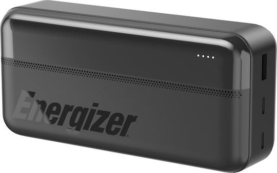 Energizer UE30050CC Power Bank 30000mAh 15W με Θύρα USB-A και 2 Θύρες USB-C Μαύρο - Image 1