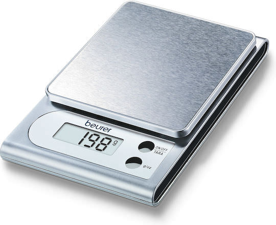 Beurer Ks 22 Ψηφιακή Ζυγαριά Κουζίνας 1gr/5kg Γκρι - Image 1