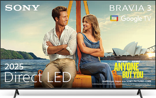 Sony Smart Τηλεόραση 85" 4K UHD LED BRAVIA 3 HDR (2025) K85S35BP - Image 1