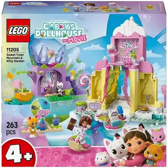 LEGO Gabby's Dollhouse Sweet Treat Mountain & Kitty Garden για 4+ Ετών 263τμχ - Image 1