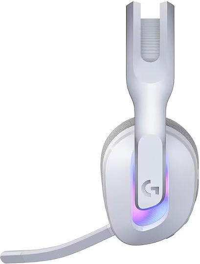 Logitech G522 Lightspeed Ασύρματο Over Ear Gaming Headset με σύνδεση Bluetooth / USB Λευκό - Image 1