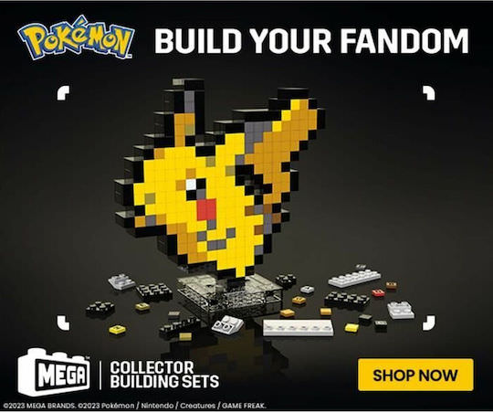 Mega Bloks Τουβλάκια Pokemon για 3+ Ετών 400τμχ - Image 1