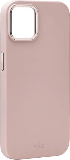 Puro Icon Mag Back Cover Σιλικόνης Ροζ (iPhone 15) - Image 1