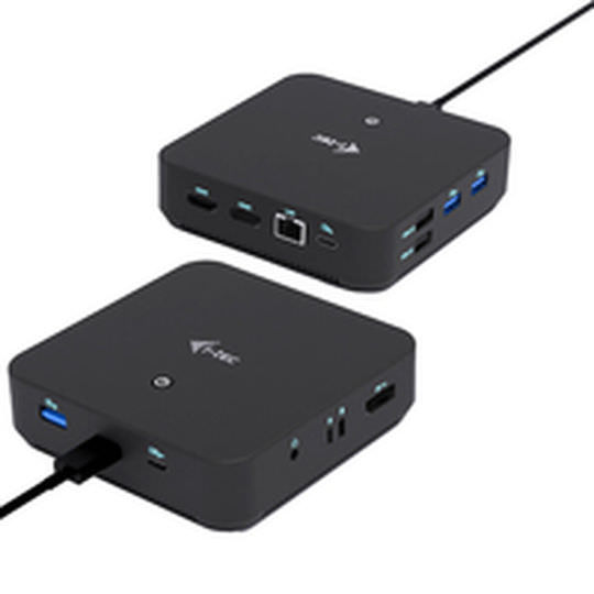 i-tec USB-C Docking Station με HDMI/DisplayPort 4K PD Ethernet και σύνδεση 3 Οθονών Μαύρο (C31TRIPLEVIDEODPPRO) - Image 1