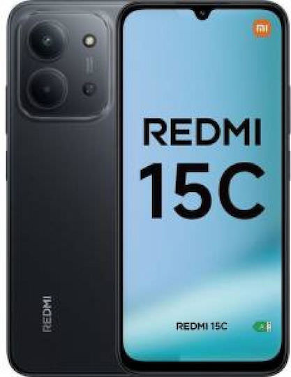 Xiaomi Redmi 15C NFC 5G Dual SIM (4/256GB) Μαύρο - Image 1