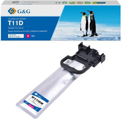 Premium Cartridge G&g 5k Epson T11d3 Xl Magenta C13t11d340 - Image 1