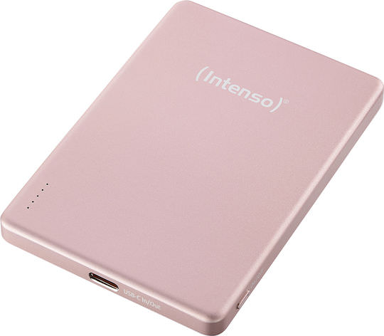 Intenso Mw MagSafe Power Bank 10000mAh με Θύρα USB-C Power Delivery Ροζ - Image 1