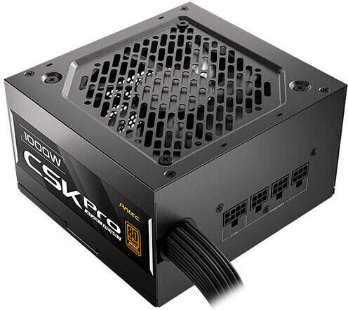 Antec CSK1000 PRO 1000W Μαύρο Τροφοδοτικό Υπολογιστή Full Wired 80 Plus Bronze - Image 1
