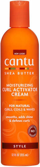 Cantu Κρέμα Μαλλιών Shea Butter for Natural Hair για Μπούκλες με Ελαφρύ Κράτημα κατά του Φριζαρίσματος 355ml - Image 1