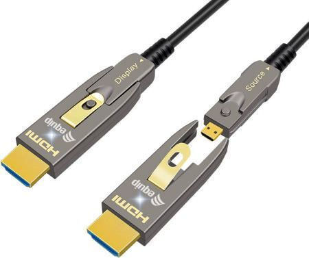 Equip HDMI 2.0 Cable HDMI male - HDMI male 10m Μαύρο - Image 1