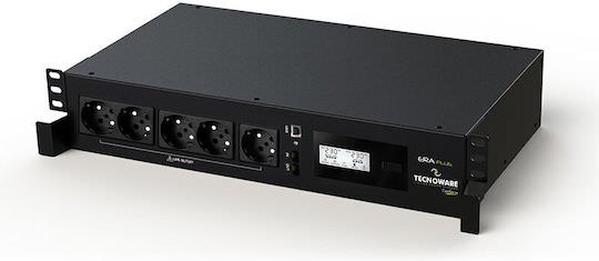 Tecnoware ERA PLUS Mini UPS Line-Interactive 1200VA 840W με 5 Schuko Πρίζες - Image 1