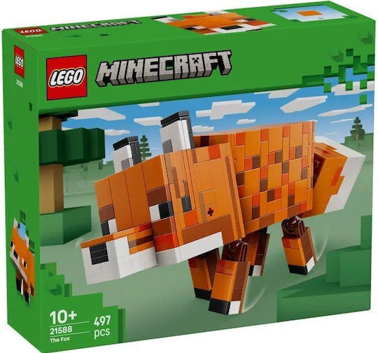 LEGO Minecraft The Fox για 10+ Ετών 497τμχ - Image 1
