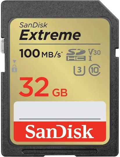 Sandisk Extreme SDHC 32GB Class 10 U3 V30 UHS-I - Image 1