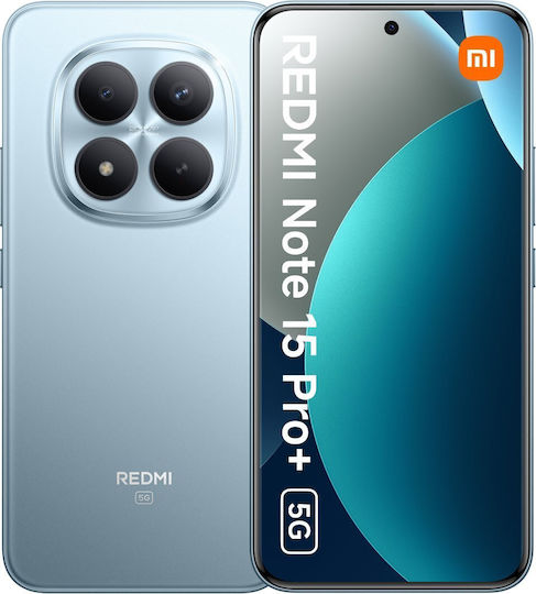 Xiaomi Redmi Note 15 Pro+ NFC 5G Dual SIM (12/512GB) Glacier Blue - Image 1