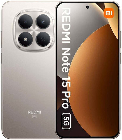 Xiaomi Redmi Note 15 Pro NFC 5G Dual SIM (8/256GB) Titanium Color - Image 1