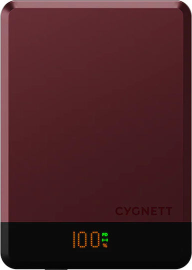 Cygnett MagSafe Power Bank 10000mAh 10W με Θύρα USB-C Μωβ - Image 1