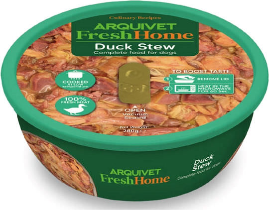 Arquivet Υγρή Τροφή Σκύλων με Πάπια χωρίς Σιτηρά 280gr - Image 1
