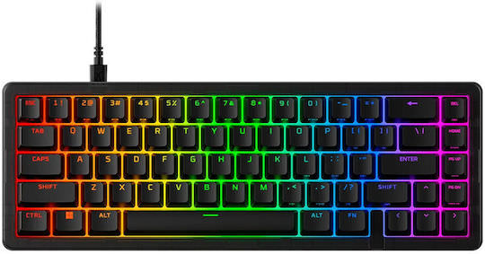 HyperX Origins 2 65 Gaming Μηχανικό Πληκτρολόγιο 65% με HyperX Red διακόπτες και RGB φωτισμό (Αγγλικό US) - Image 1