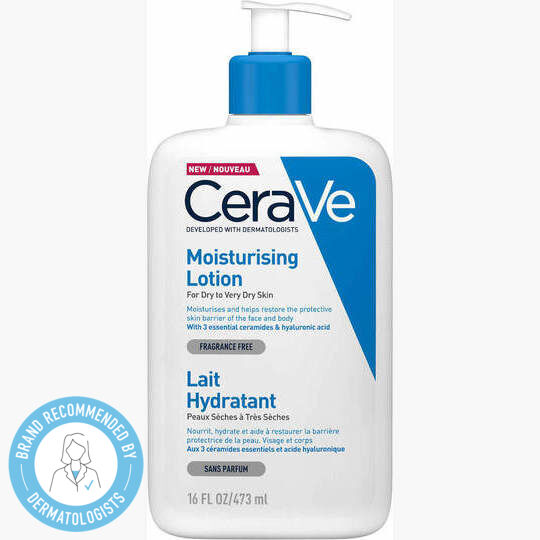 CeraVe Moisturising Ενυδατική Lotion Σώματος με Υαλουρονικό Οξύ για Ξηρές/Πολύ Ξηρές Επιδερμίδες 473ml - Image 1