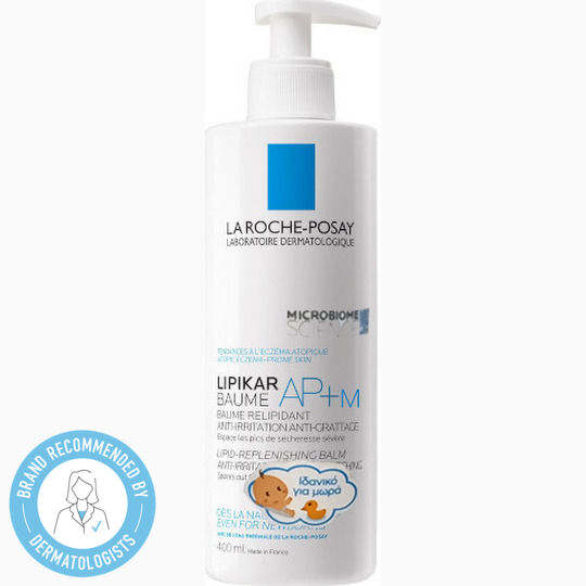 La Roche Posay Lipikar Baume AP+M Ενυδατικό Balm Ανάπλασης για Ατοπικές Επιδερμίδες 400ml - Image 1