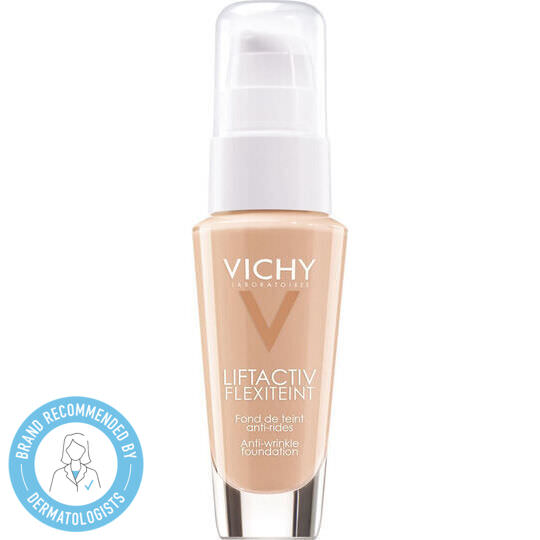 Vichy Liftactiv Flexiteint SPF20 Liquid Foundation 25 Nude 30ml - Image 1