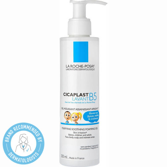 La Roche Posay Cicaplast Lavant B5 Purifying Soothing Foaming Gel Αφρός για το Σώμα 200ml - Image 1