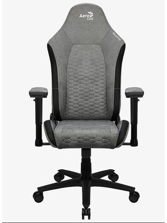 fixedratio_20240528145133_aerocool_crown_aerosuede_yfasmatini_karekla_gaming_me_rythmizomena_mpratsa_stone_grey.jpeg Aerocool Crown AeroSuede Universal gaming chair Padded seat Stone Grey - Image 1