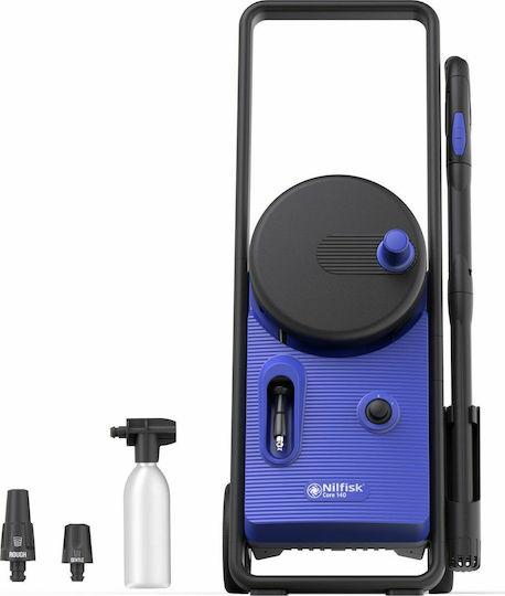 xlarge_20210129121533_nilfisk_core_140_8_powercontrol_ih_128471271.jpeg Nilfisk Core 140-8 PowerControl In-Hand EU pressure washer Upright Electric 474 l/h 1800 W Blue - Image 1