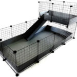 C&C Modular cage 4x2 + Loft 2x1+ grey ramp