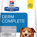 HILL'S Prescription Diet Derm Complete Canine - dry dog food - 12 kg