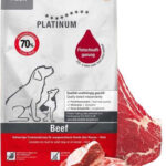 PLATINUM Adult Beef - semi-moist dog food - 15kg