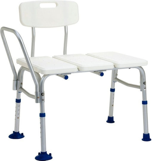 xlarge_20250114100753_vermeiren_kate_me_plati_1tmch.jpeg Vermeiren Kate Wheelchair bench with backrest White - Image 1