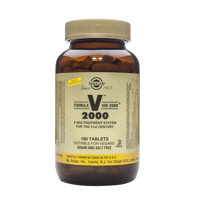 0033984004399_1.webp Solgar VM-2000 180 Tablets - Image 1