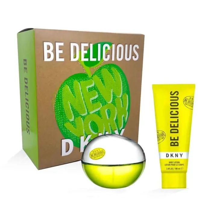 0085715961006.webp DKNY Be Delicious Eau De Perfume Spray 100ml Set 2 Pieces - Image 1