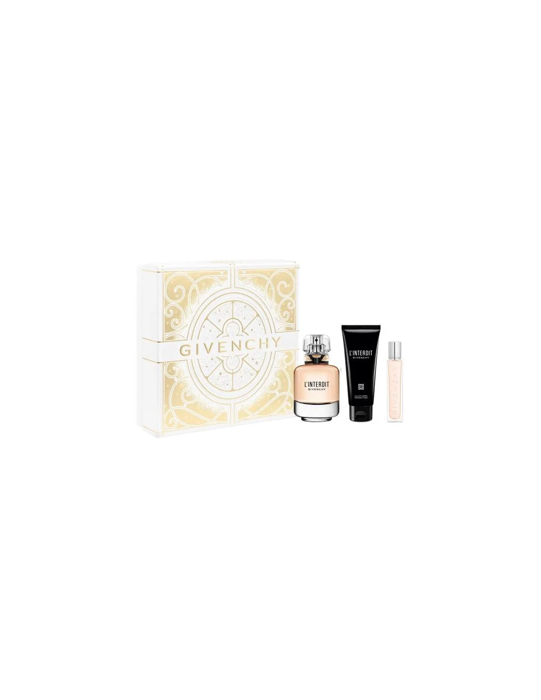 3274872496910.webp Givenchy L'interdit Eau Parfum 80ml Leche Corporal 75ml Spray Viaje 12,5 - Image 1