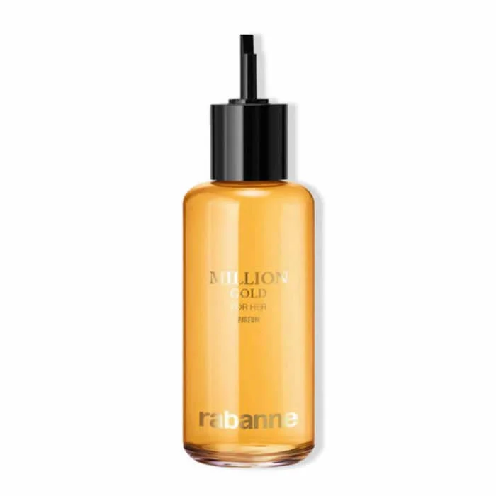 3349668645190.webp Rabanne Million Gold For Her Eau De Parfum Refill 200ml - Image 1