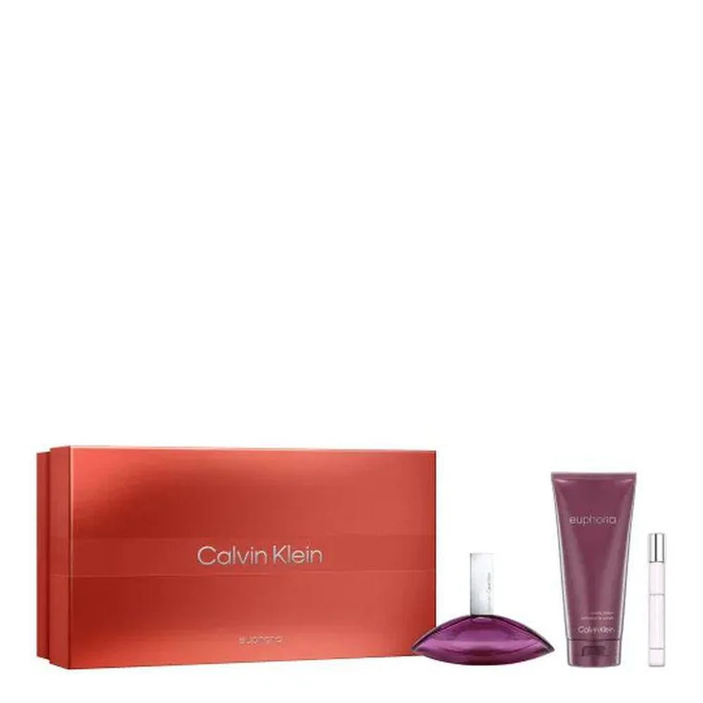 3616306130159.webp Calvin Klein Euphoria Eau De Parfum 100ml Eau De Parfum 10ml Leche Corporal 100ml - Image 1